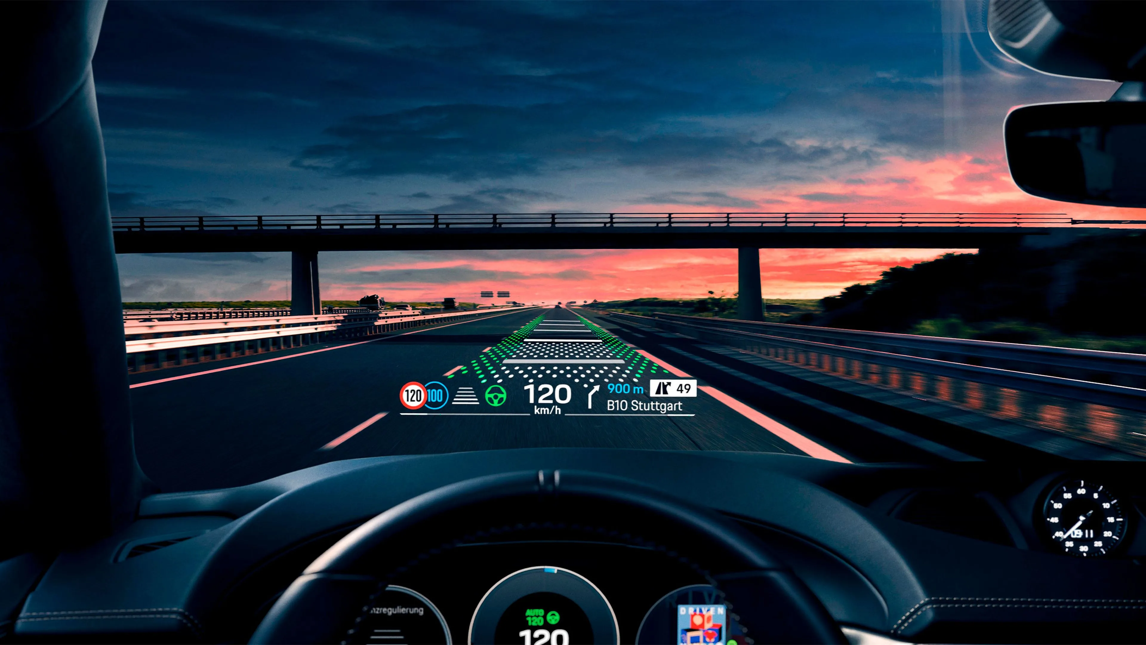Porsche heads-up display concept